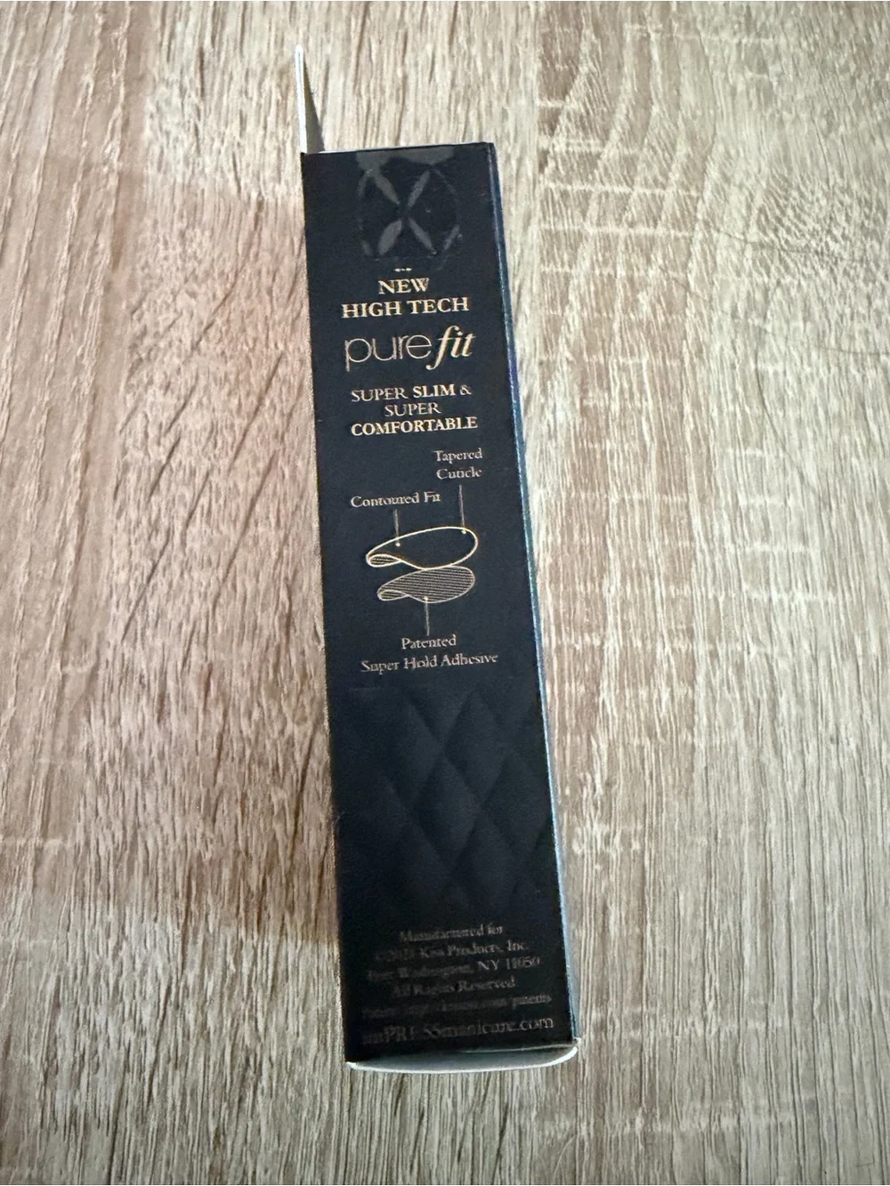 imPRESS Black & Gold Press-On Nail Kit